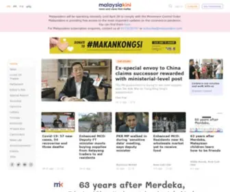 Malaysiakini.com.my(Malaysiakini) Screenshot