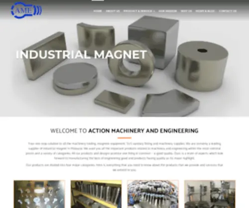 Malaysiamagnet.com(Leading Magnetic Equipment) Screenshot