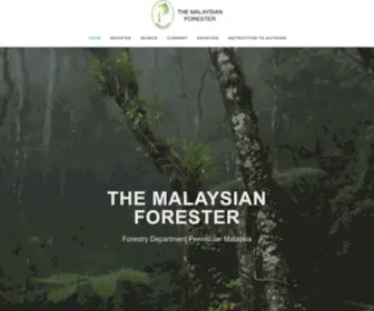 Malaysianforester.my(Malaysianforester) Screenshot