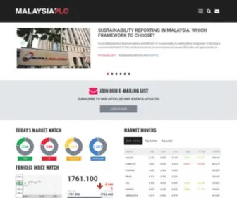 Malaysiaplc.com(A weekly newsletter by ShareInvestor) Screenshot