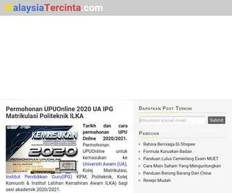 Malaysiatercinta.com(Malaysia Tercinta) Screenshot