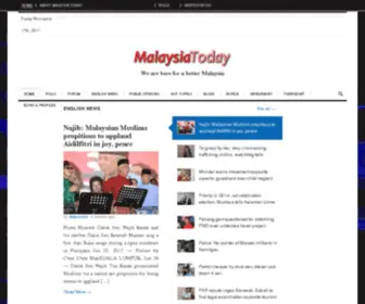 Malaysiatoday.com(Malaysia Today Online News) Screenshot