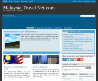 Malaysiatravelnet.com(Cuti-Cuti Malaysia Travel Destinations) Screenshot