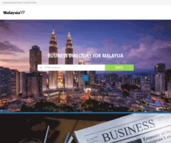 Malaysiayp.com(Malaysia Business Directory) Screenshot