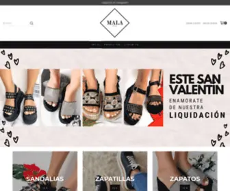 Malazapatosmayorista.com.ar(Tienda Online de MALA ZAPATOS MAYORISTA) Screenshot