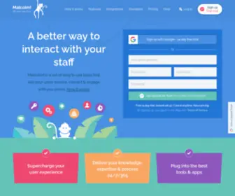 Malcolm.support(Improve your customer service) Screenshot