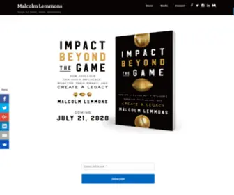 Malcolmlemmons.com(malcolmlemmons) Screenshot