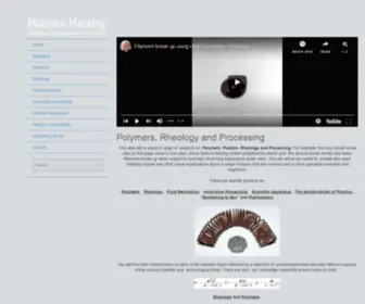 Malcolmmackley.com(Plastic fantastic) Screenshot