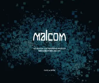 Malcom.co.jp(㈱マルコム　MALCOM COMPANY LIMITED) Screenshot