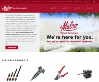Malcoproducts.com(Malco Products) Screenshot