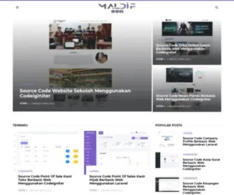 Maldif.com(Seputar Pemograman) Screenshot