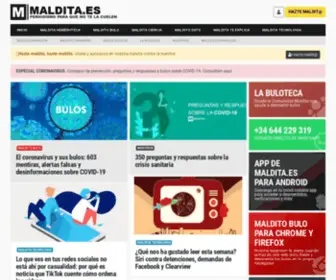 Maldita.es(Creamos herramientas period) Screenshot