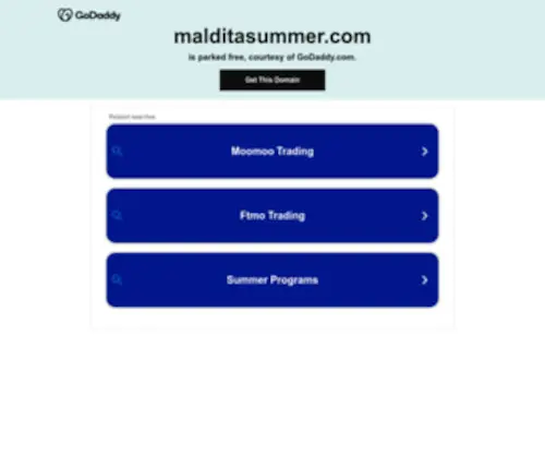 Malditasummer.com(Maldita Summer) Screenshot