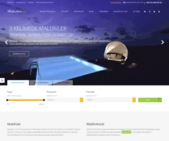 Maldiveclub.com(Maldivler Turu) Screenshot