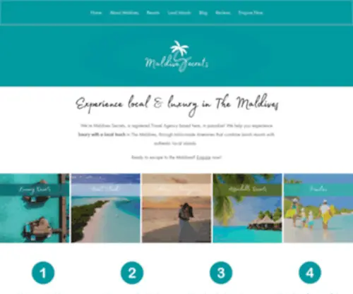 Maldivessecrets.com(Local & Luxury Maldives Travel) Screenshot