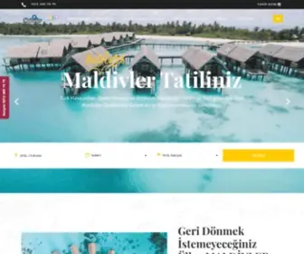 Maldivler.com.tr(Maldiv adaları) Screenshot