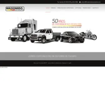 Maldonadoautopartes.com.mx(Autopartes) Screenshot