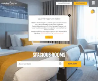 Maldronhoteltallaght.com(Maldron Hotels near Dublin) Screenshot