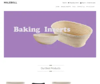 Maleboll.com(Baking Inserts Stores) Screenshot