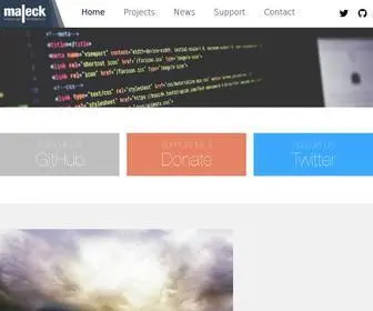 Maleck.org(Web design) Screenshot