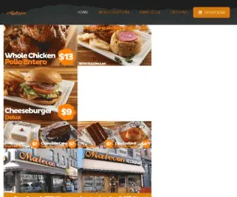 Maleconrestaurants.com(El Rey Del Pollo) Screenshot