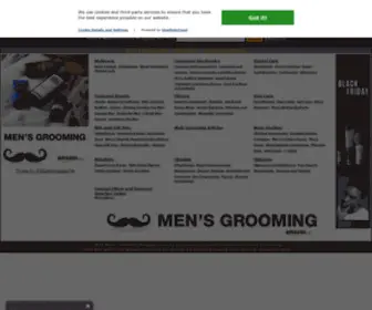 Malegrooming.net(Men's Grooming) Screenshot