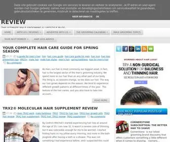 Malegroomingreview.co.uk(Mens grooming) Screenshot