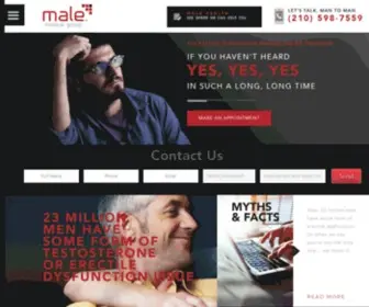 Malemedicalgroup.com(Testosterone Therapy San Antonio) Screenshot