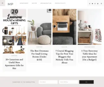 Malenapermentier.com(Small Apartment Ideas) Screenshot