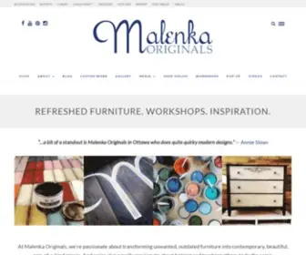 Malenka.ca(Annie Sloan Chalk Paint) Screenshot