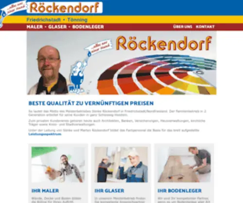Maler-Roeckendorf.de(Maler Roeckendorf) Screenshot