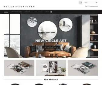 Malerifabrikken.com(Malerifabrikken) Screenshot
