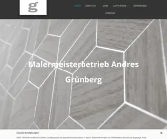 Malermeister-Gruenberg.de(Malermeister Gruenberg) Screenshot