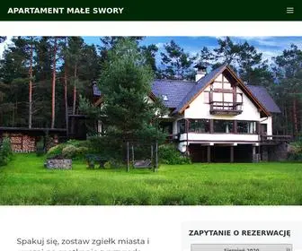 Maleswory.com(Apartament Małe Swory) Screenshot