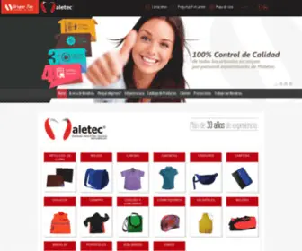 Maletec.com(MALETEC) Screenshot