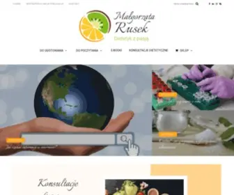 Malgorzatarusek.pl(Małgorzata Rusek) Screenshot