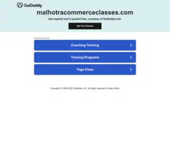 Malhotracommerceclasses.com(Malhotra Commerce Classes) Screenshot