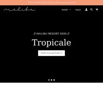 Malibu-Beachwear.com(Malibu Beachwear) Screenshot