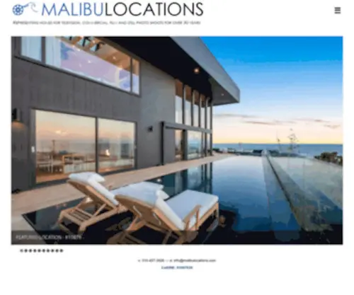 Malibu-Locations.com(Malibu Locations) Screenshot