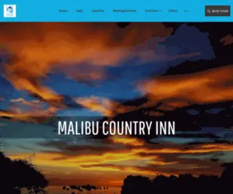 Malibucountryinn.com(Hotel in Malibu California on the Beach) Screenshot