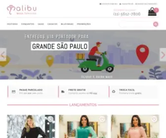 Malibumodas.com.br(Moda Evangelica) Screenshot