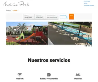 Malibupark.es(Apartments in South Tenerife) Screenshot