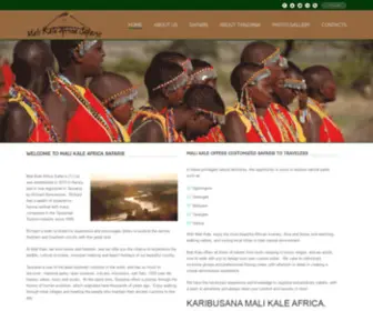 Malikale.com(Mali Kale Safaris) Screenshot