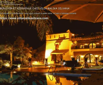 Malikasilvana.com(Villa Malika Silvana) Screenshot