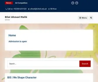 Malikbilal.com.pk(Bilal Ahmed Malik) Screenshot