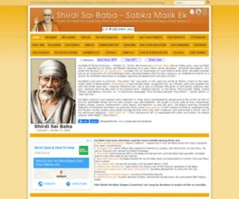 Malikek.com(Sai Baba of Shirdi) Screenshot