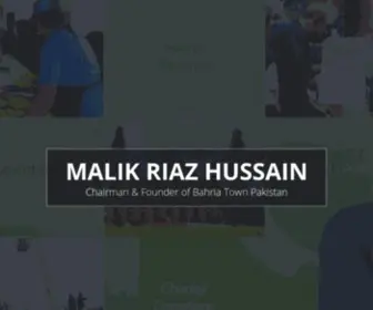 Malikriazhussain.live(Malik Riaz Hussain) Screenshot