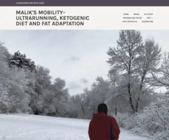 Maliksmobility.com(Ultrarunner and Keto Lover) Screenshot