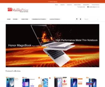 Maliksprice.com(Sale Consumer Electronics and accosories Online) Screenshot