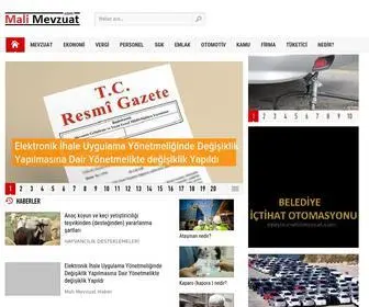 MalimevZuat.com(Mali Mevzuat) Screenshot